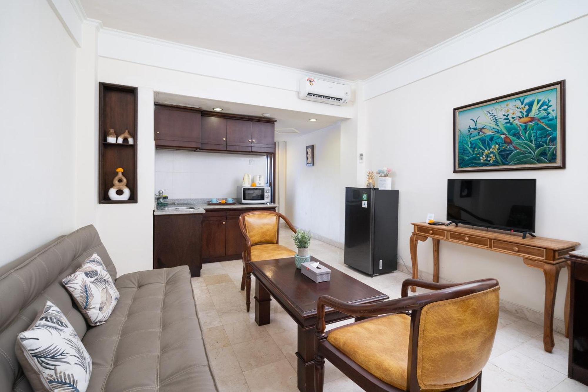 Inside Walking Distance To The अपार्टमेंट Seminyak (Bali)
